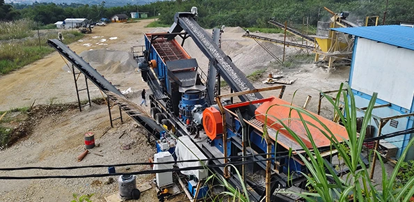 100ton mobile crusher