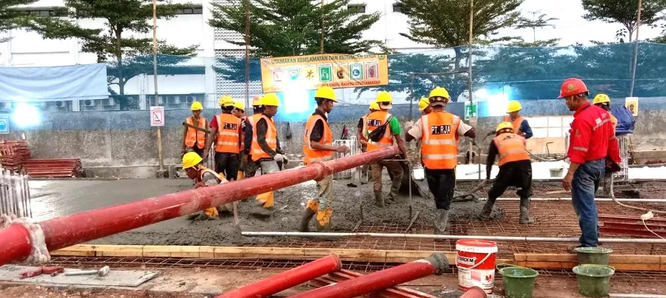 Pompa Beton Trailer Diesel 40 m³/jam untuk Proyek Pondasi & Perumahan di Indonesia