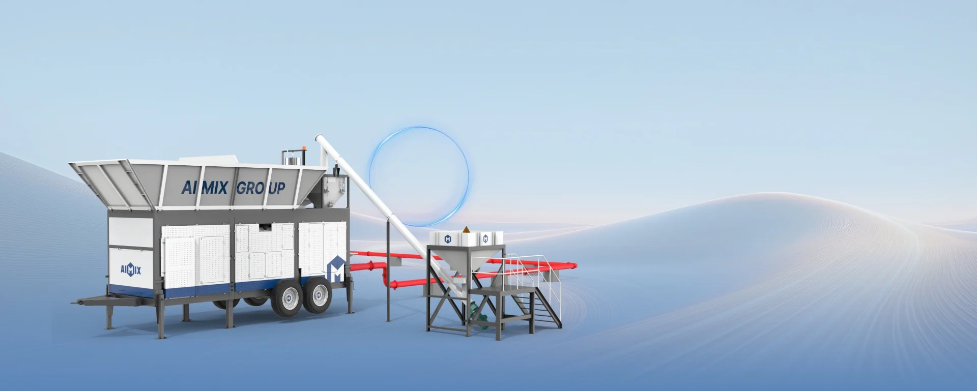 AJP40 Pumping Batching Plant Launch