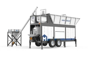 AJP40 Pumping Batching Plant Launch
