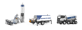 AJP40 Pumping Batching Plant Launch