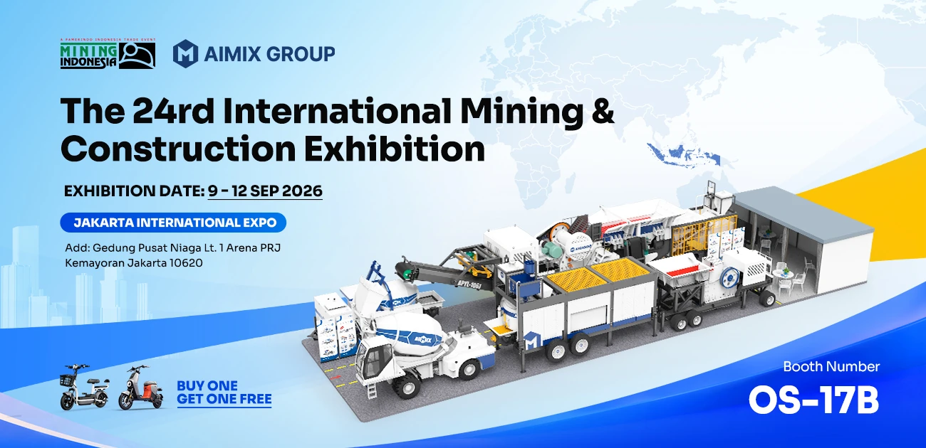 Exhibition Alert | Meet AIMIX at Mining Indonesia 2026