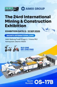 Exhibition Alert | Meet AIMIX at Mining Indonesia 2026