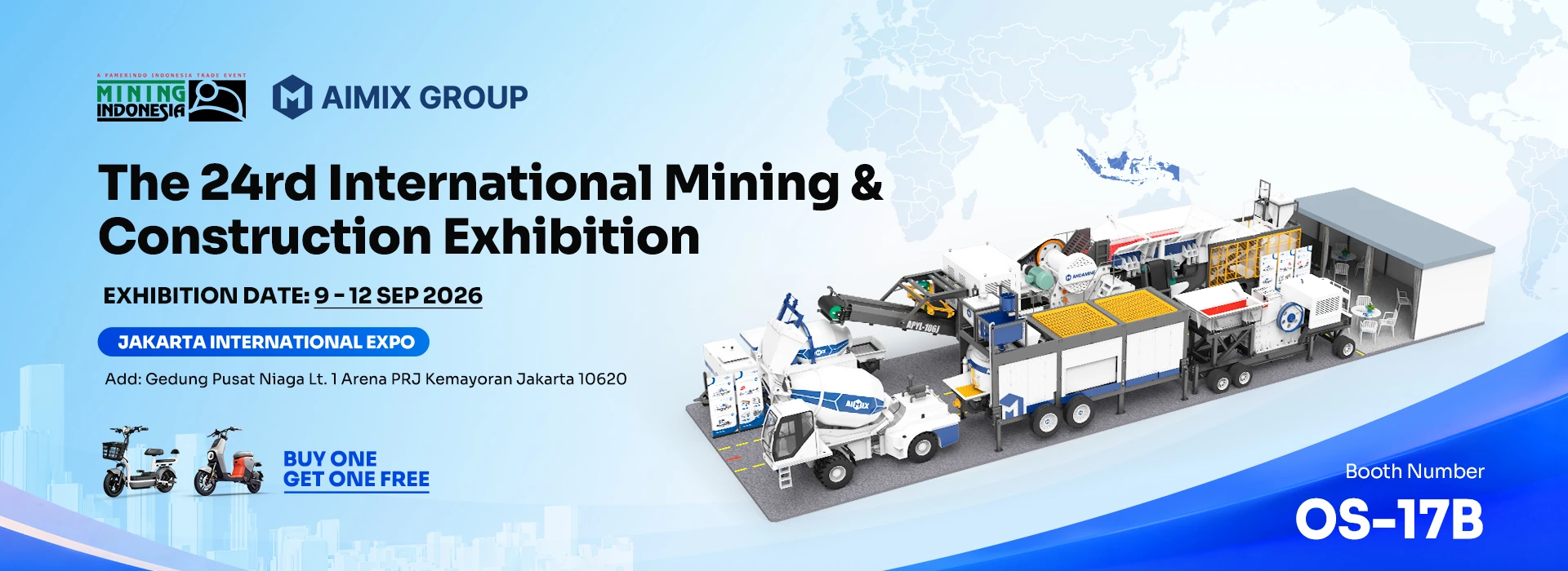 Exhibition Alert | Meet AIMIX at Mining Indonesia 2026