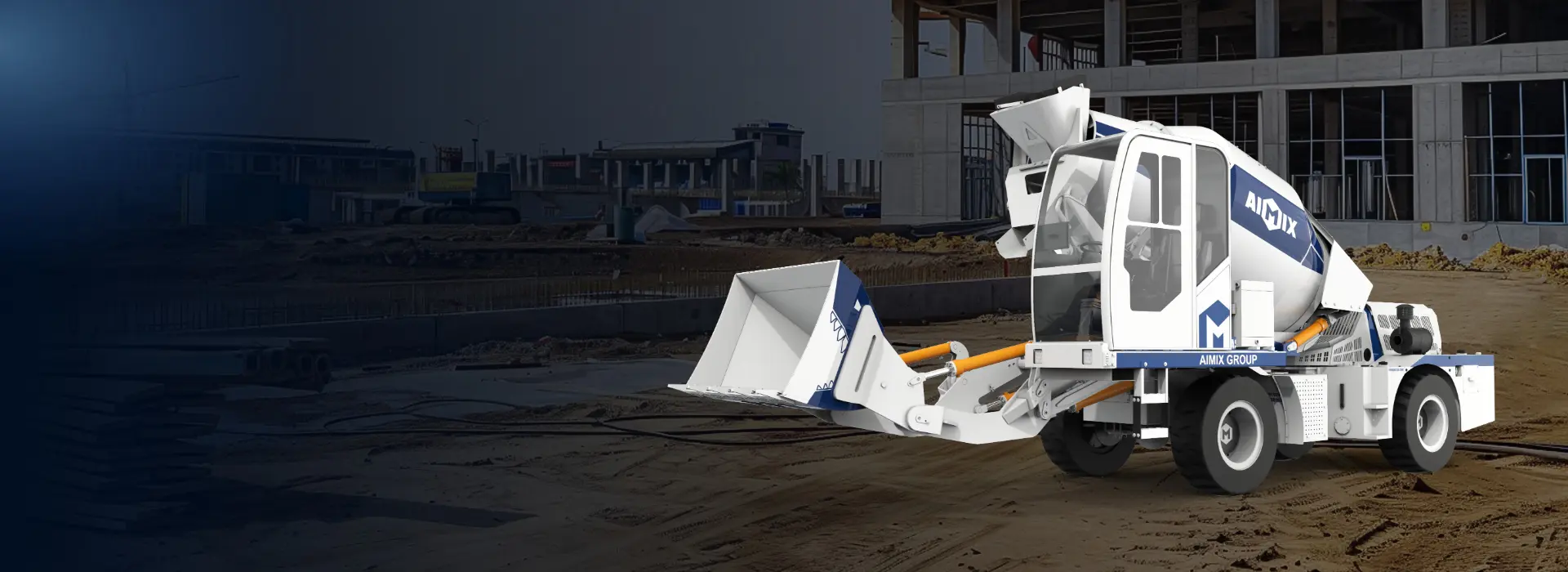 AS-MK24 Mixer Beton Self-loading