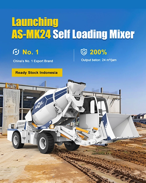 AS-MK24 Mixer Beton Self-loading