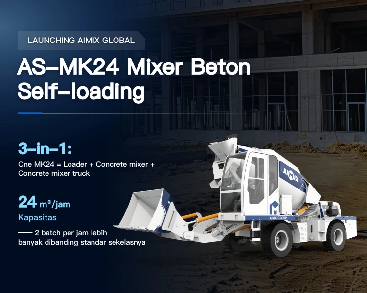 AS-MK24 Mixer Beton Self-loading