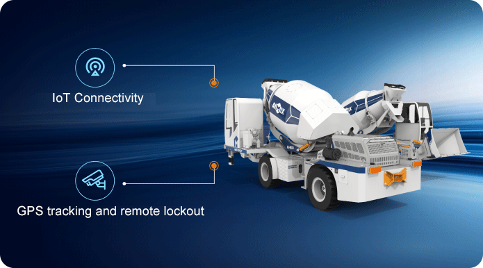 AS-MK24 Mixer Beton Self-loading