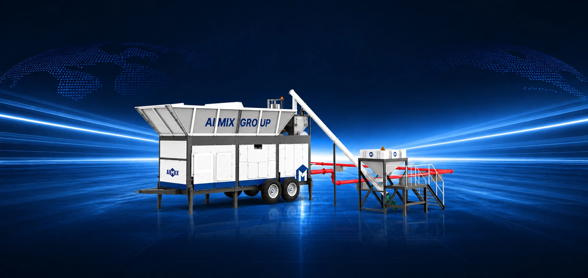 AJP40 Pumping Batching Plant
