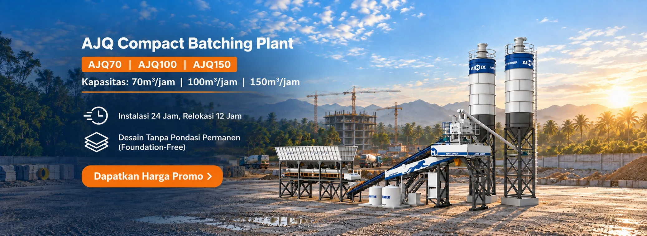 AJQ Compact Batching Plant