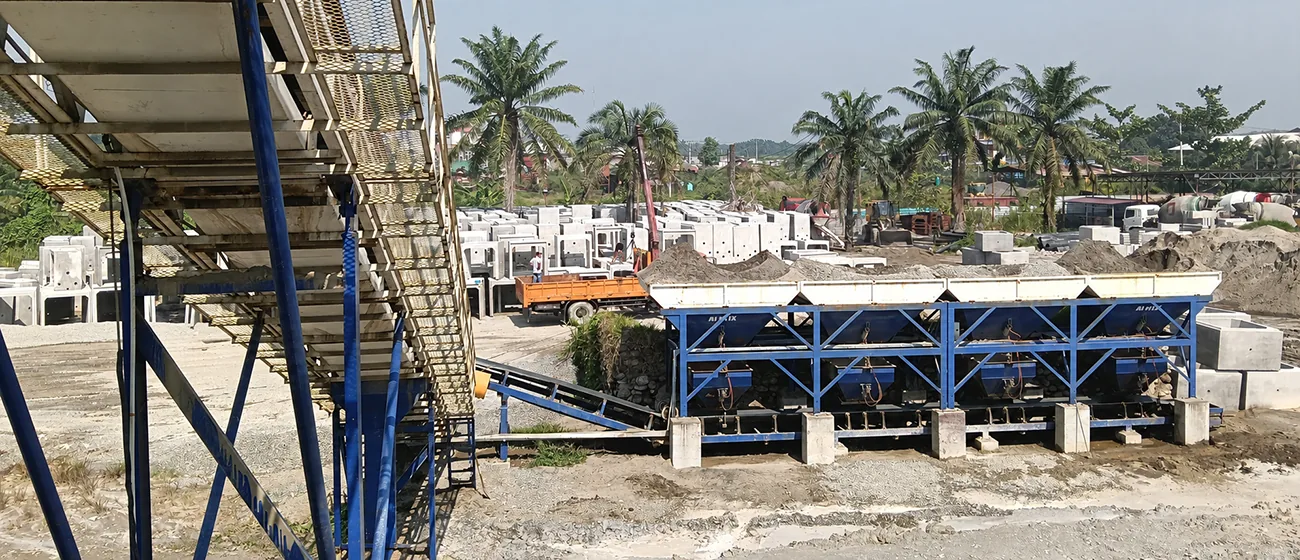 Batching Plant AJ60 di Medan: Kunjungan Purnajual Setelah 2 Tahun Beroperasi