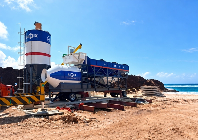 Batching Plant Kecil -Tipe Drum