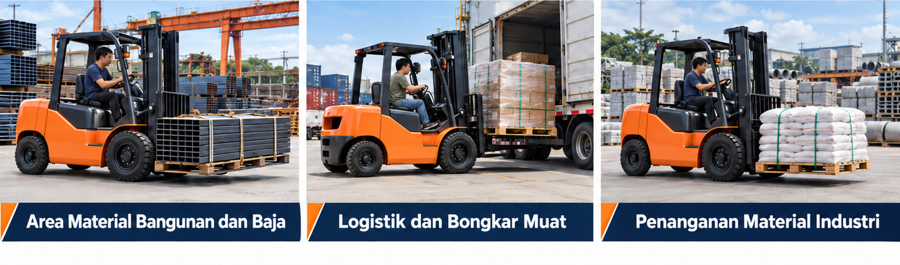 Aplikasi Forklift Diesel